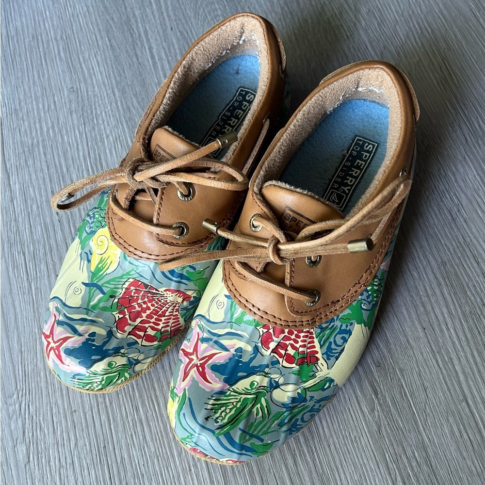 Sperry Multicolor Floral Loafers